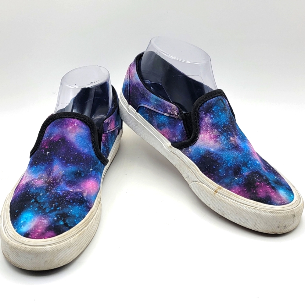 Vans Asher Galaxy Slip-On Shoes For Women SIZE‎ 7.5. #1436